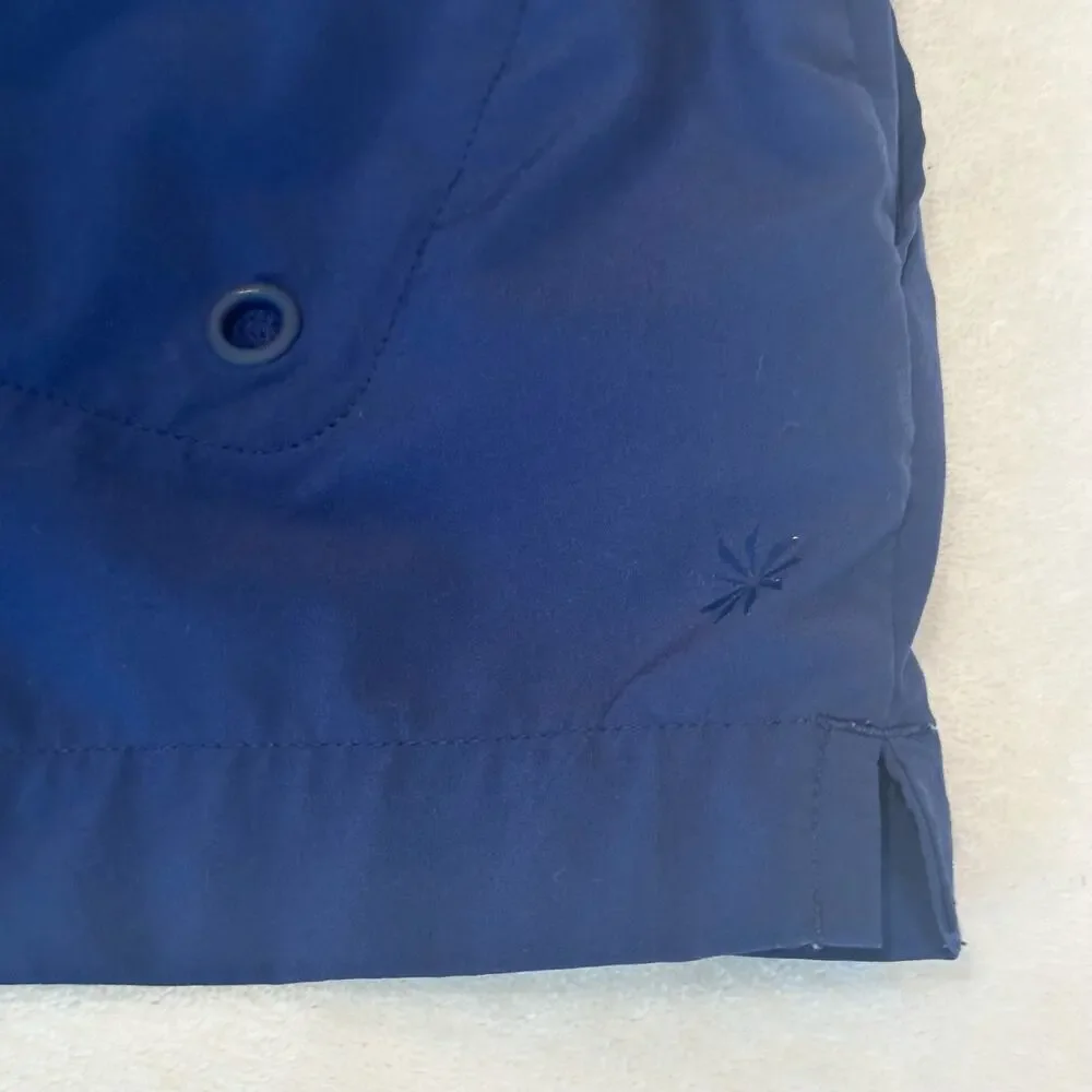 Athleta Girl Shorts sz M (8-10) Navy Blue athletic shorts girls